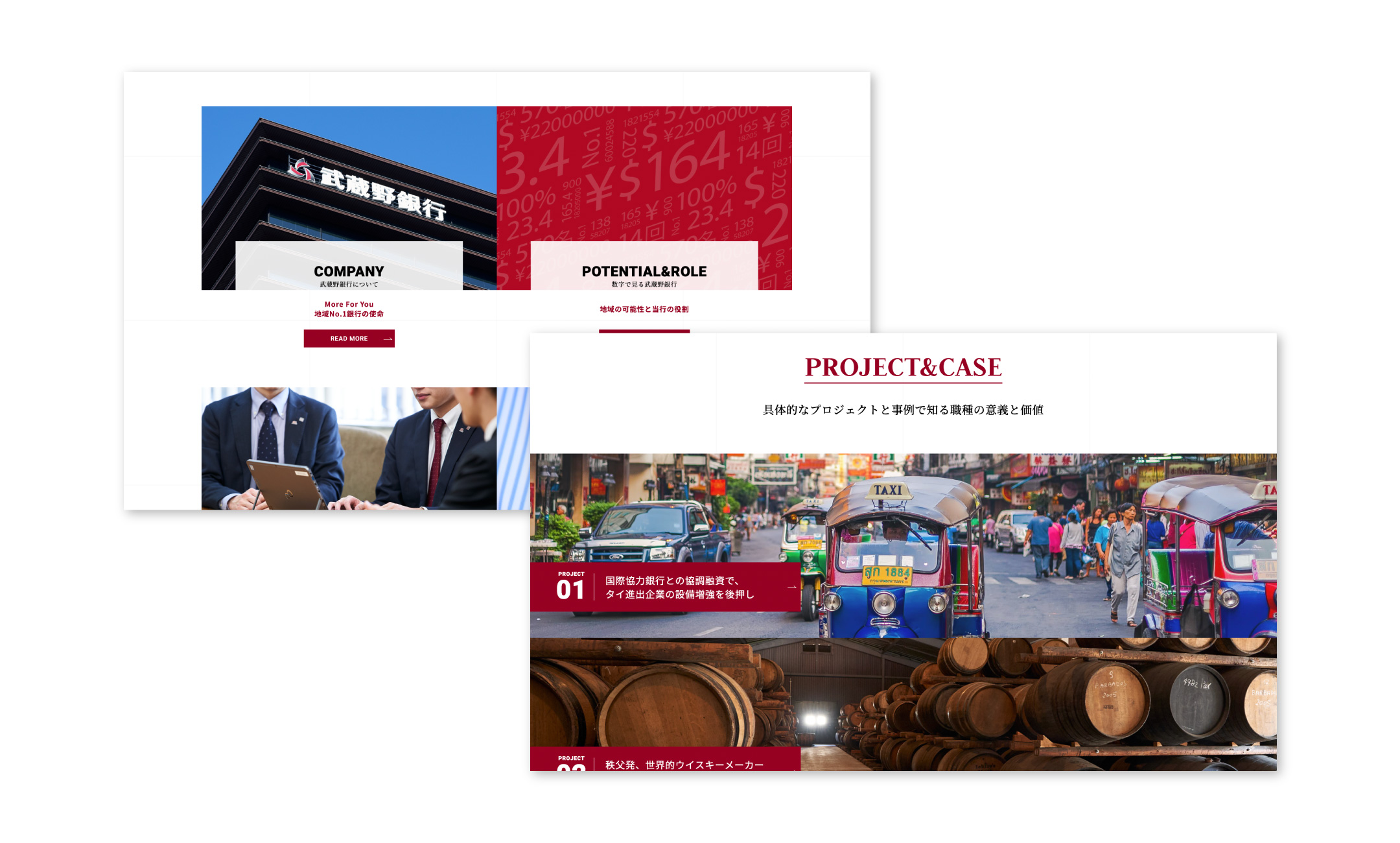 武蔵野銀行 採用サイト