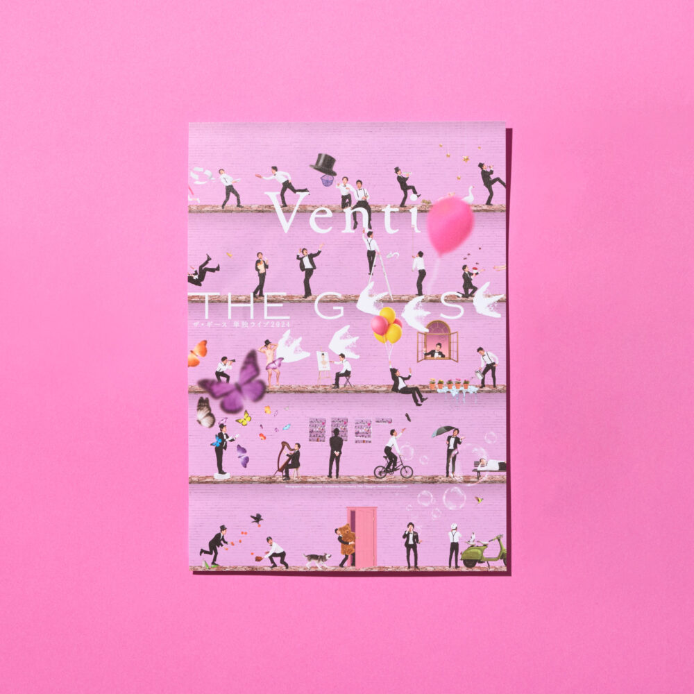 THE GEESE 単独ライブ2024「Venti」 フライヤー / グッズ